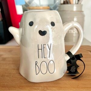 Rae Dunn | NWT white ghost seasonal Halloween mug - OS